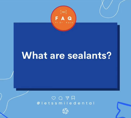 What are sealants?