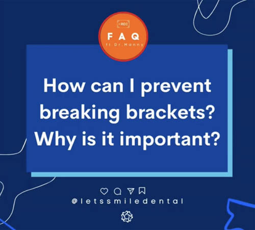 How can I prevent breaking brackets?  Why is it important?